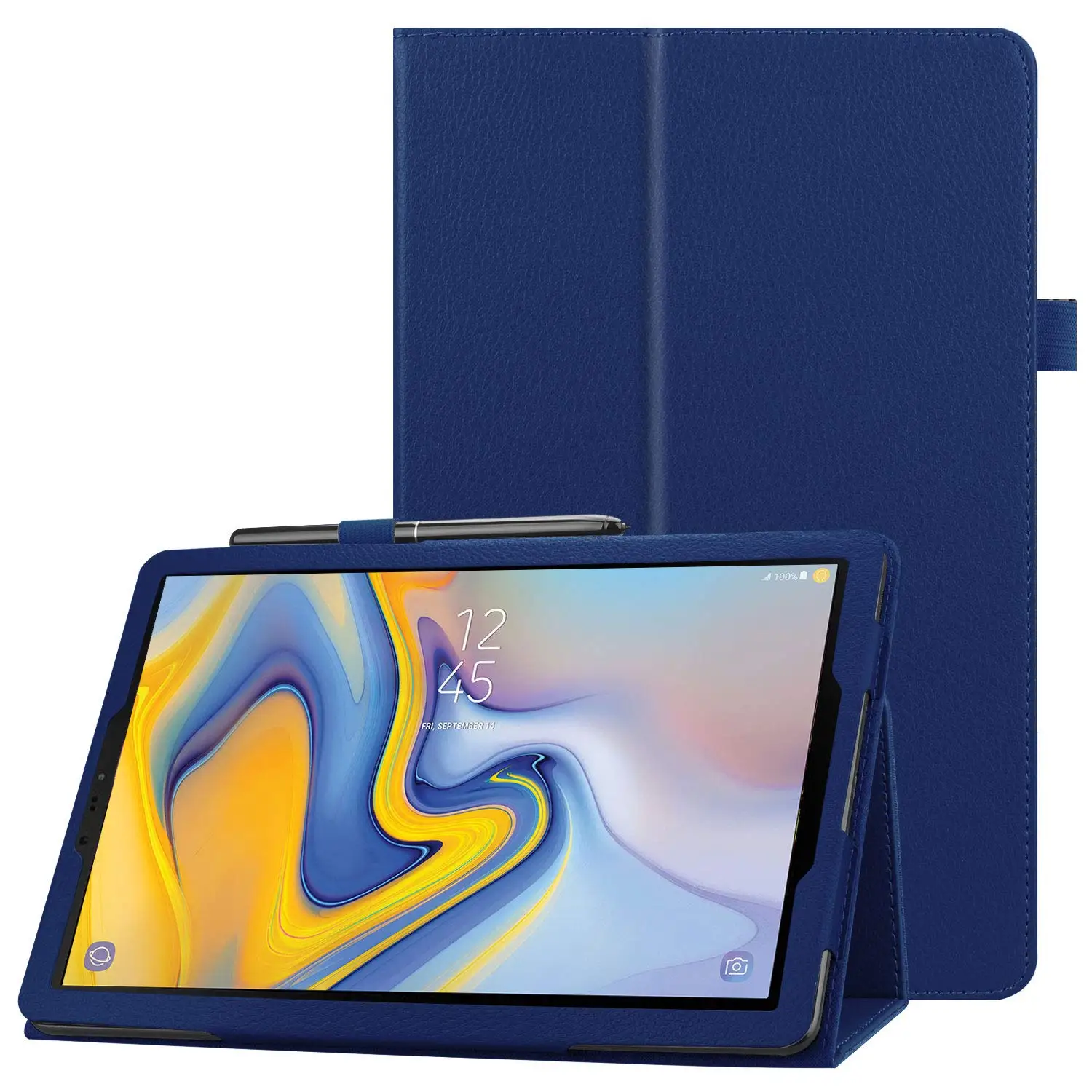 Для Samsung Galaxy Tab a 10 5 чехол A2 дюймов SM-T590 T595 T597 Чехол Ультра Тонкий флип кожаный
