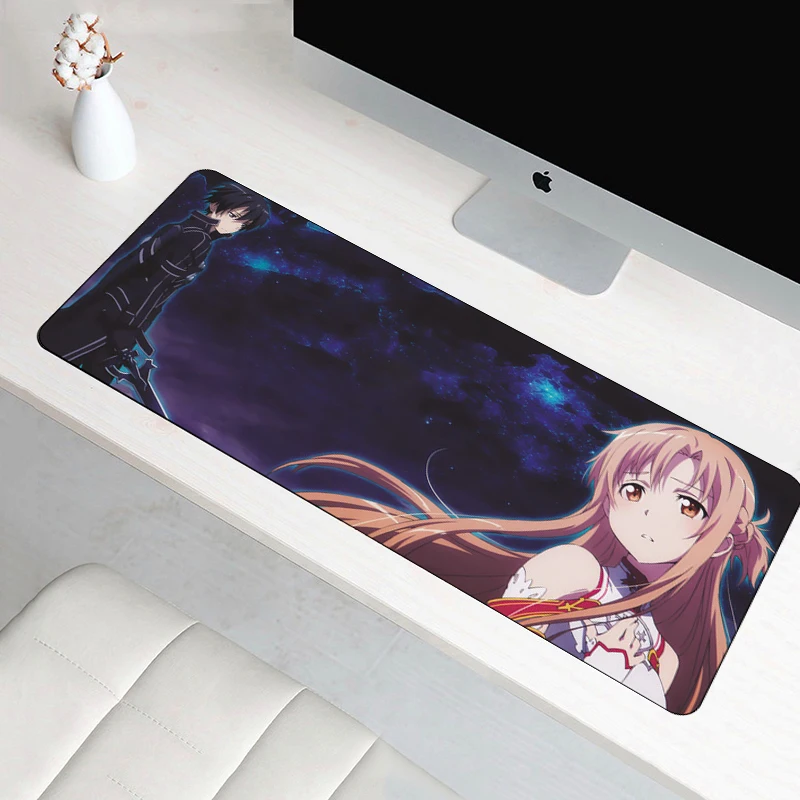 

70x30cm Anti-slip Sword Art Online Mouse pad Anime XL Large padmouse For Speed PC desk padmouse accessories Rubber mat