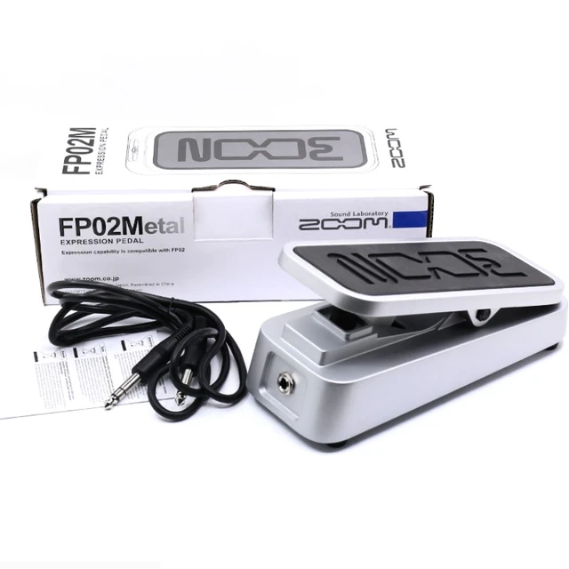 Zoom Fp02m Expression Pedal For Zoom Effectors, Metal Effect Pedal