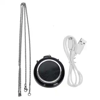 

Portable Cases Splitters Anion Air Purifier Necklace Wearable Mini Negative Ion Air Freshener for Home Car Medicine