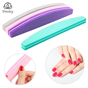 

Dmoley Nail Buffer Nail Art File Manicure Pedicure Sanding Buffer Block Double-sided Sponge Professional Buffing Block Nail Tool
