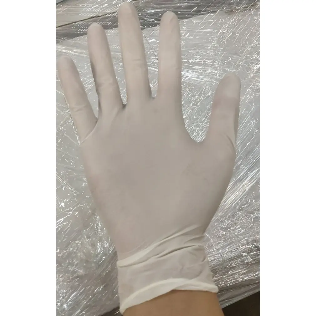 

100PCS Anti-static Cleaning Washing Disposable Gloves Black Nitrile Laboratory Nail Art Anti-Static Non-toxic Gloves In Stock!