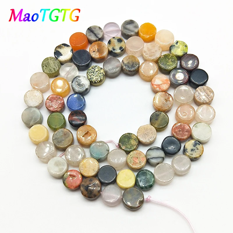 

4x6mm Natural Stone Loose Beads For Jewelry Making DIY Bracelet Necklace Charm Stone Loose Spacer Bead For DIY Jewelry Making