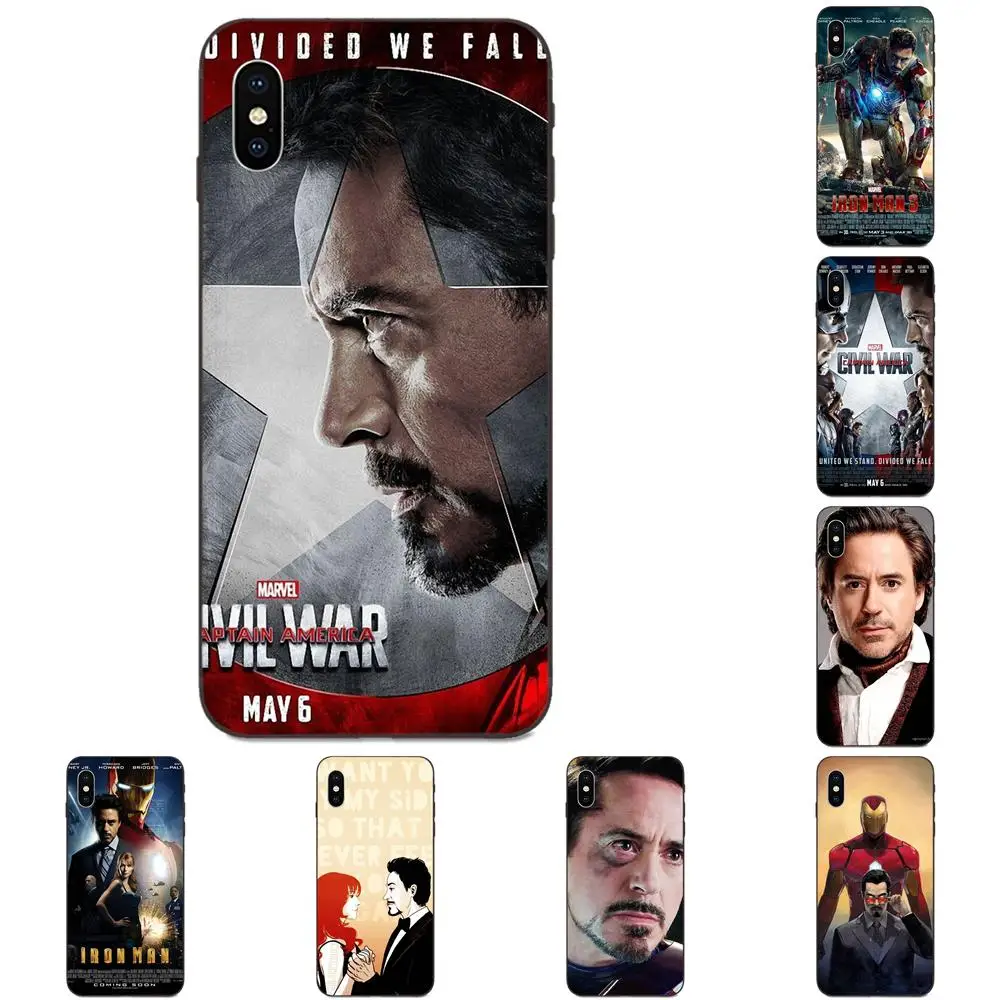 Железный человек Робер Дауни Jr для huawei mate 9 10 20 P8 P9 P10 P20 P30 Lite Mini Play Pro P smart Plus Z 2017