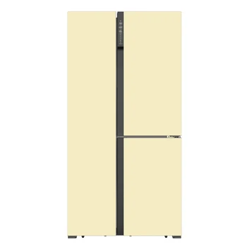 

Refrigerator Hyundai cs5073fv, three-chamber, champagne, (cs5073fv champagne glass)
