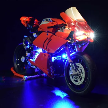 

LED Lighting Kit for 42107 for Ducati Panigale V4 R Motorcycle Brick Toy (Only LED Lighting Set Included) Remote Control Version