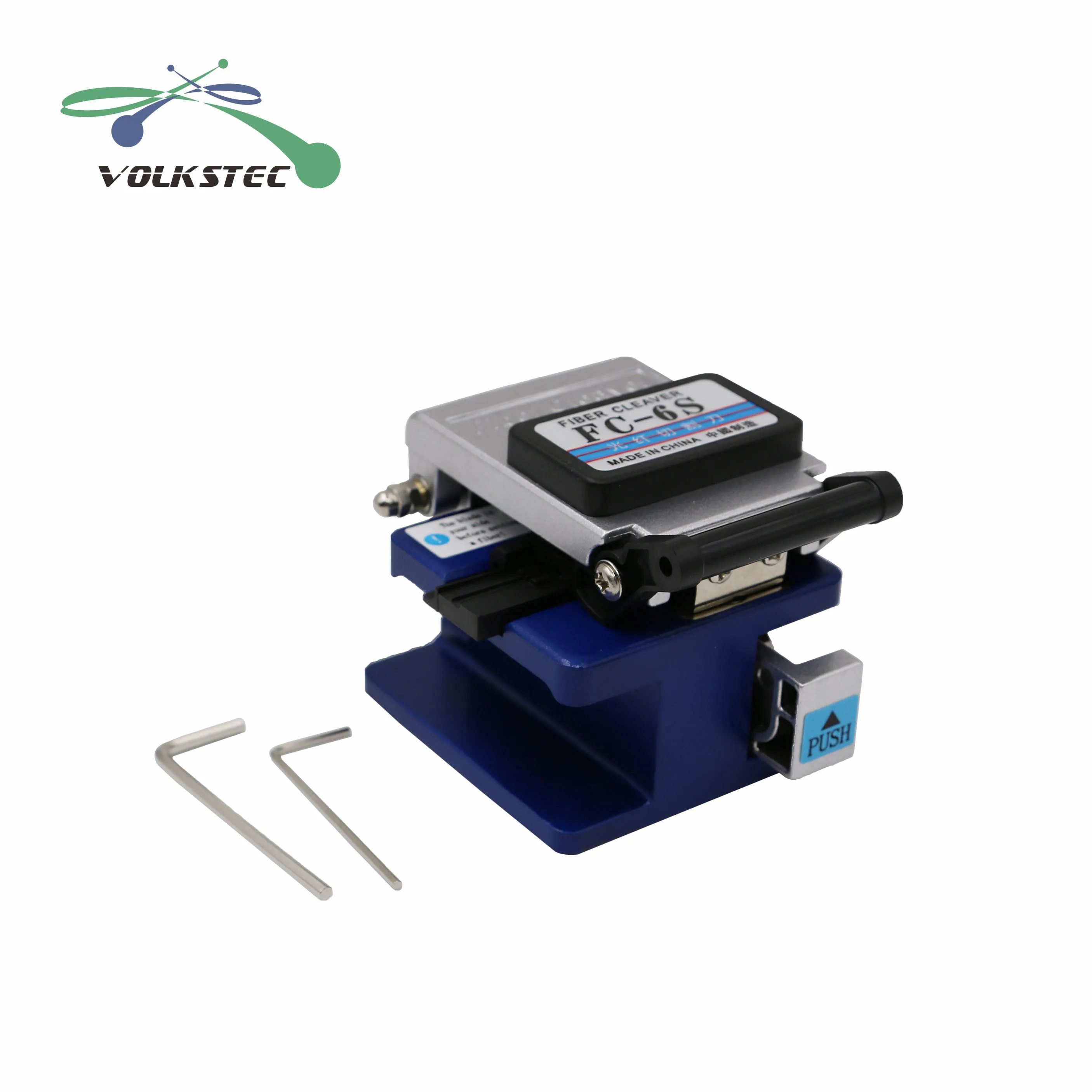 NEW free shipping VOLKSTEC FC-6SN Fiber Cleaver High Precision Fiber Cleaver with Bag