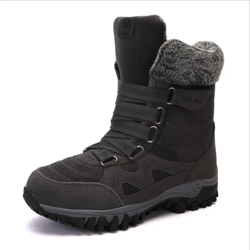

CS699 Designer shoes Fashion Suede Leather Women Snow Boots Winter Warm Plush Women's boots Waterproof Ankle Boots Flat shoes
