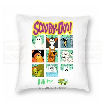 

Scooby Doo Ruh Roh Halloween Pillow case Mens Black Printed Size Xs-3Xl A011 Women Men