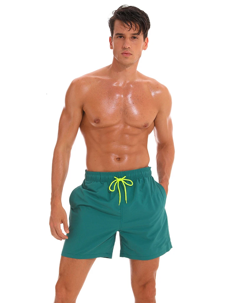 ESCATCH пляжные шорты с подкладкой, мужские Бермуды, шорты для серфинга, мужские шорты для плавания, Шорты для плавания, быстросохнущая Мужская спортивная одежда для плавания