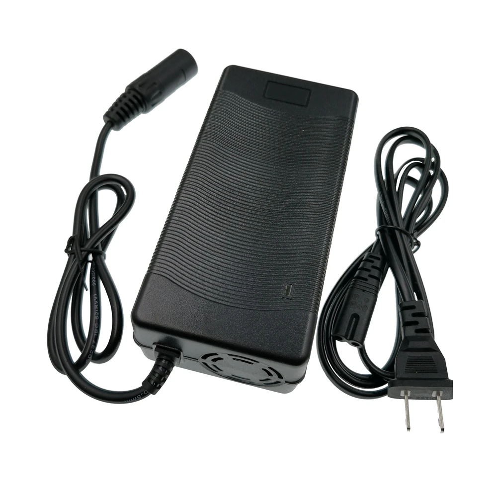 Carregador de Bateria de Lítio para Bicicleta Pacote de Bateria de Lítio de 36v com 3 Elétrica Pinos Xlr Socket - Conector 36v 42v 4a - Image 6