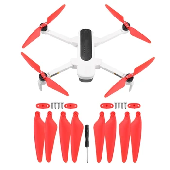 

Foldable Propeller for Hubsan H117S Zino Rc Drone Quadcopter Spare Parts Quick Release Foldable Propeller Props Blades Set