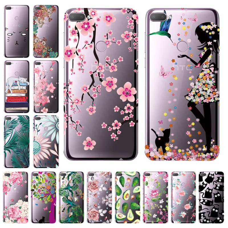 

Silicon Soft TPU Case For HTC Desire 12 Plus Case Transparent Clear Phone Cover For HTC 12 Covers Back Coque Fundas