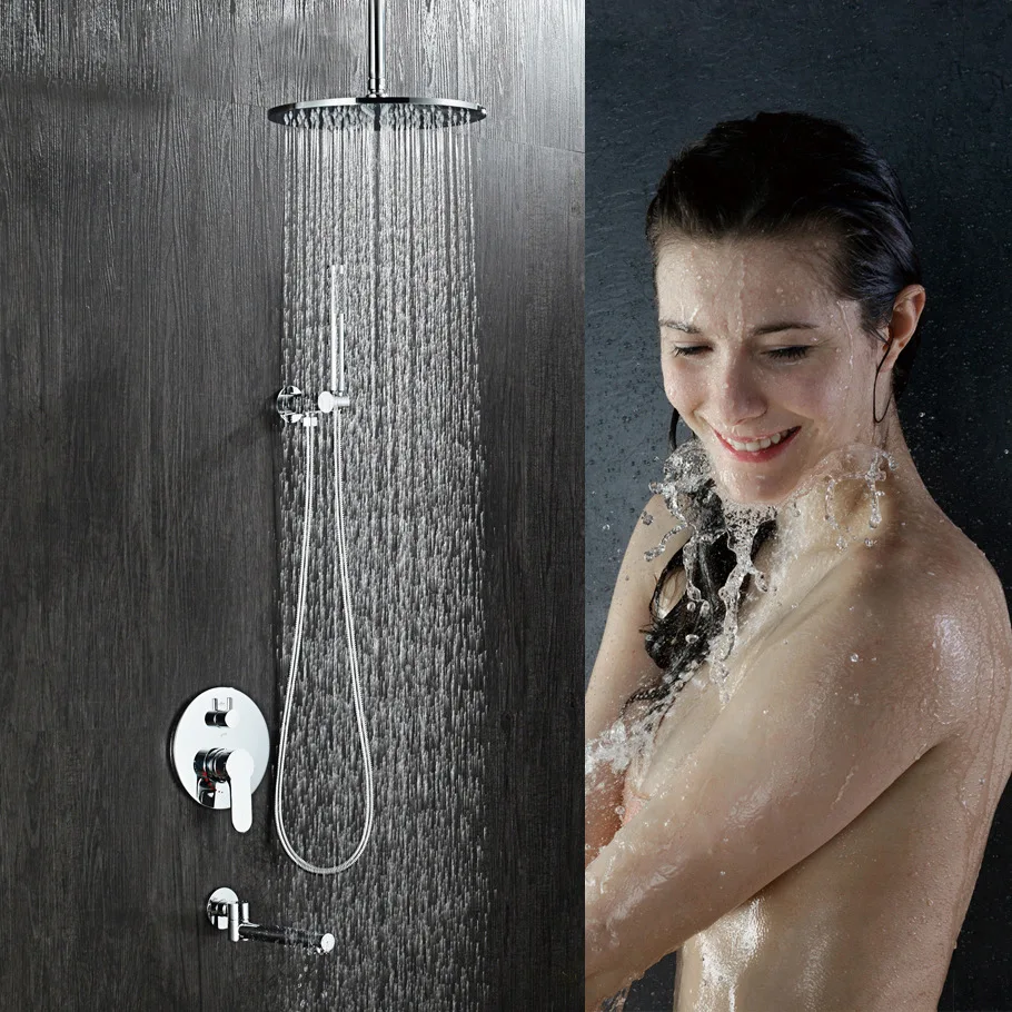 

Concealed Shower Nozzle Top Spray Ceiling Mounted Shower Hotel Only Shower High-End Wall-in Shower Head