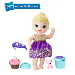 Hasbro Baby Alive Cupcake День Рождения Детские куклы дополнение Kawaii платье прекрасная девочка Детский образовательный ранние детские куклы игрушки