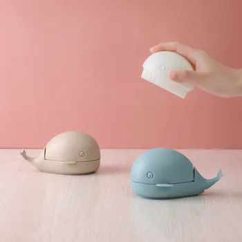 

Mini Cute Little Whale Laundry Brush Cartoon Household Cleaning Brush Clothes Shoes Clean Tools for Home
