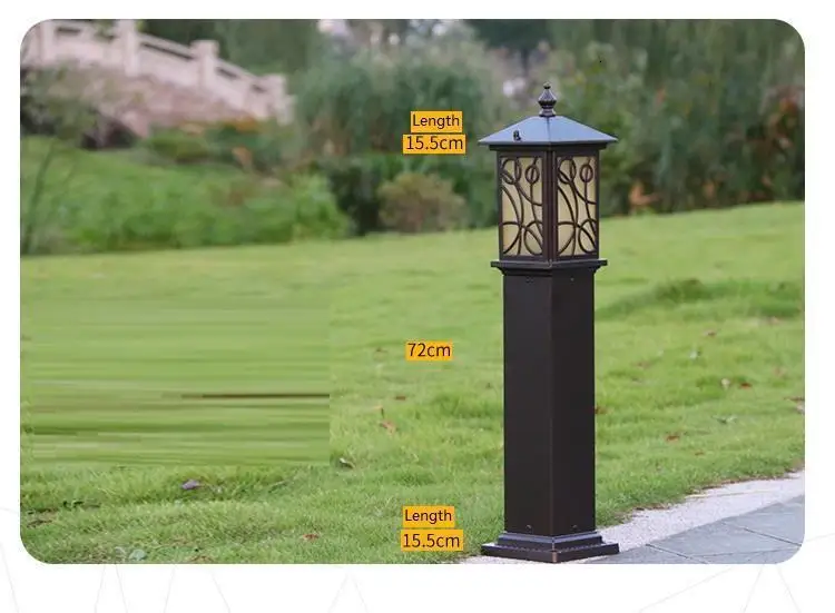 Светильник ing Luce De Lampe Exterieur лампа Ogrodowa Decoracion Jardin наружный светодиодный уличный садовый светильник