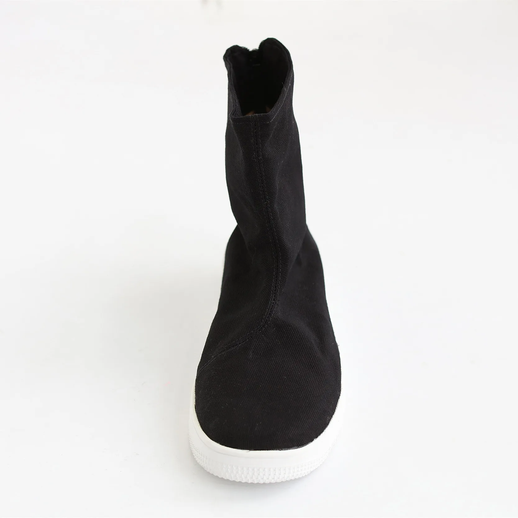 

Origional Retro Solid Color Boots Chinese National sail bu Boots Men's Embroidered Non-slip Glue Bottom