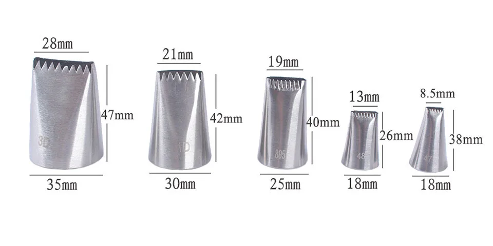  Icing Piping Nozzles (8)