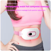 Relieve Menstrual Pain Abdominal Heating Massage Warm Palace Belt Electric Heating Uterus Acupoints Vibrating Massage the Waist 4