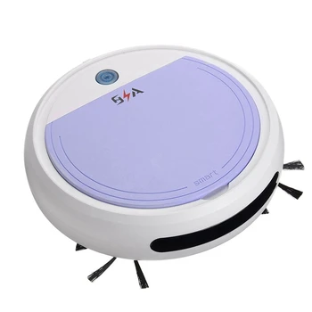 

hot sale Rechargeable Smart Robot 4 in 1 3200Pa USB Auto Smart Sweeping Robot UV Sterilizer Strong Suction Sweeper Vacuum Cleane