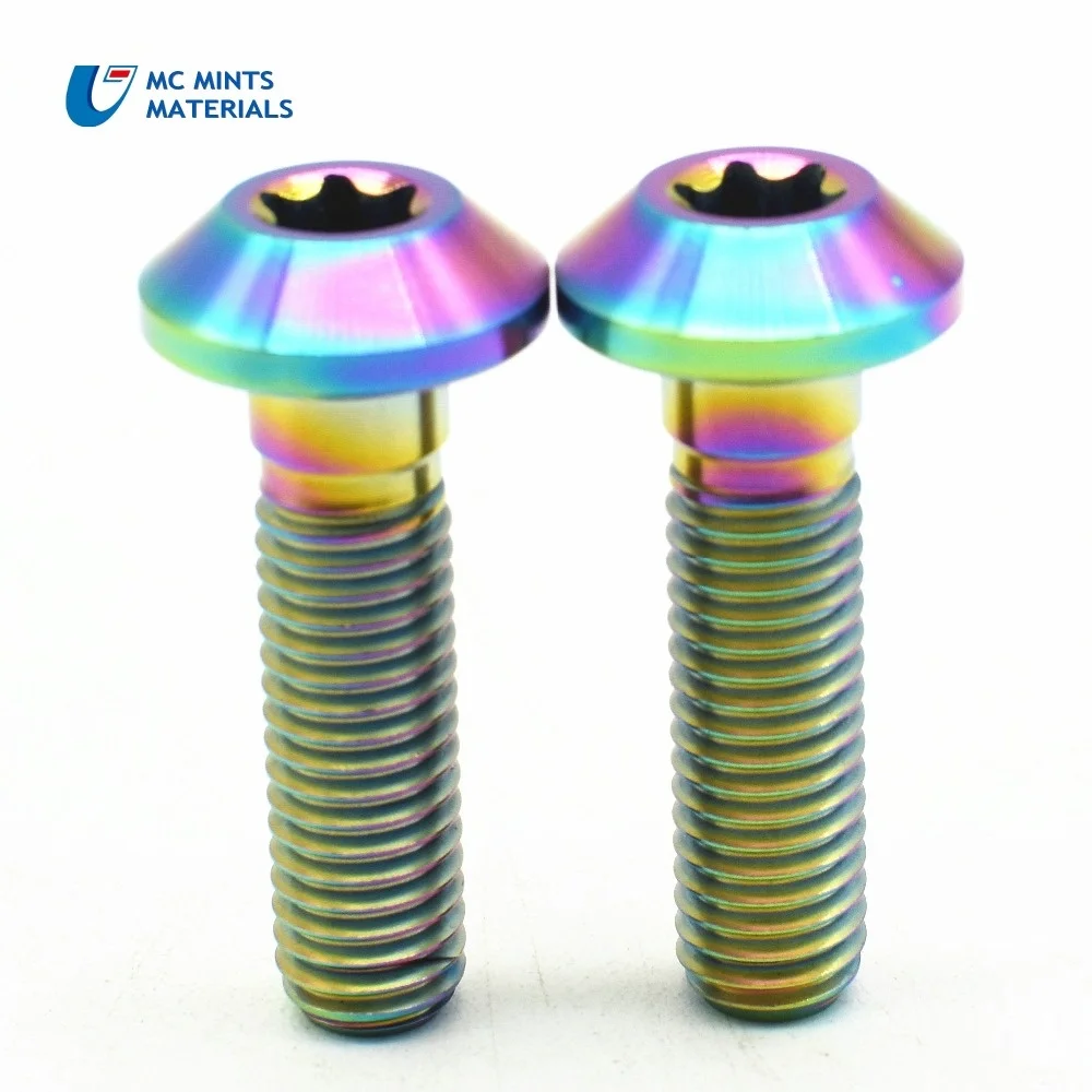 Titanium bolts M8 x30mm Multiple color  (11)