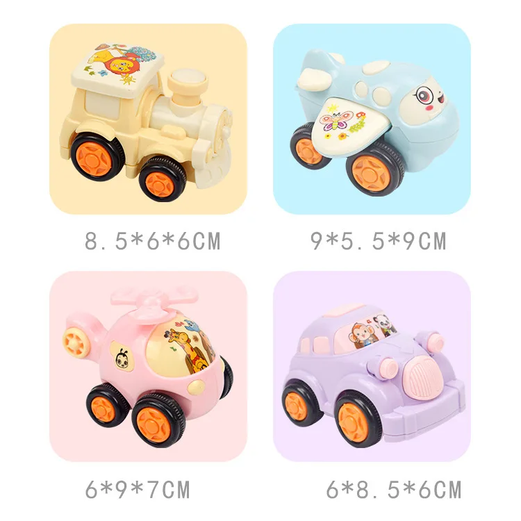 Macarons Wisdom Expert инерционный автомобиль Детский мультяшный игрушечный автомобиль