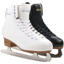 NEW Kids Children Professional Thermal Warm Thicken Figure Skating Ice Skates Shoes With Ice Blade PVC Waterproof