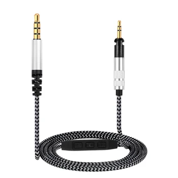 

Audio Stereo Line Portable Sound Upgrade Long Headphone Cable Replacement Parts Electronics For S ennheiser HD598 HD558 HD559