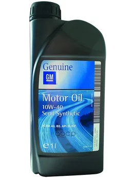 

General Motors engine oil 10W40 Opel 1L