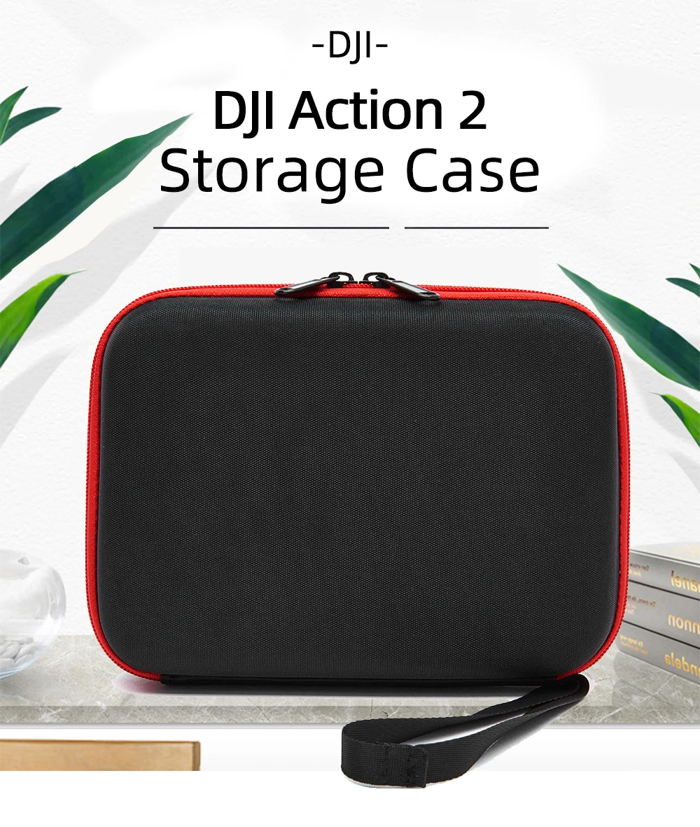 Estuche de transporte portátil para DJI Action 2, bolsa de almacenamiento,  bolso para DJI Osmo Action 2, accesorios para cámaras de acción - AliExpress