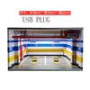 1:18 Model Car Garage Scene Underground Parking Lot Double Parking Space Display Box Dust Cover Children Toys 1