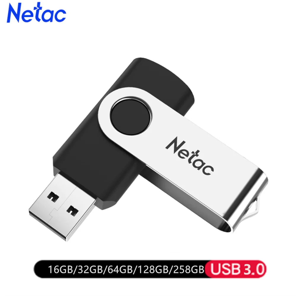  Netac Mental USB флеш накопитель 256Гб usb флешка Флешка USB 3,0 USB флеш накопитель usb ключ черный цвет 