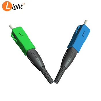 

ESC925T 100 PCS/Lot SC APC SC UPC Fast Connector Less than 0.3dB Fiber Optic Connector-Fiber Pre-embedded 46*9*8mm NEW Model