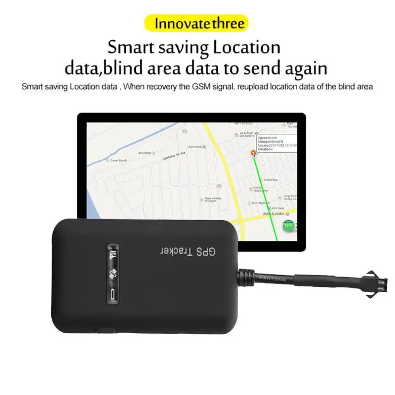 GT02A Автомобильный gps трекер GSM GPRS SMS устройство слежения за автомобилем монитор локатор