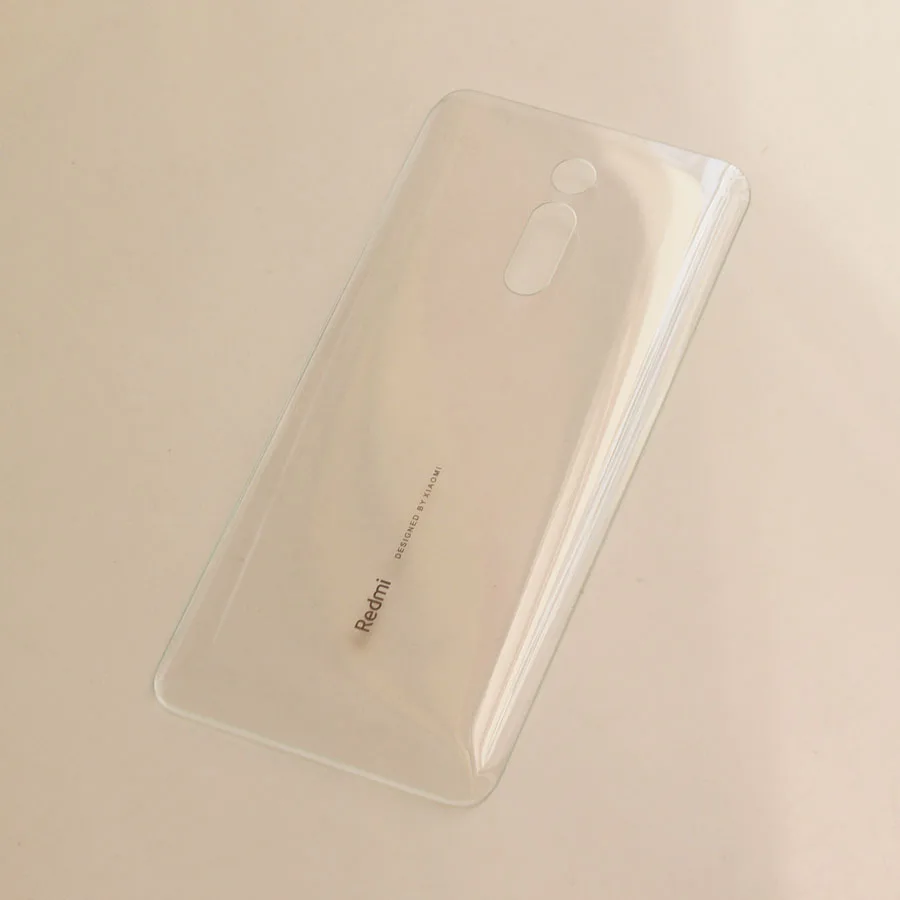 Стеклянный материал, чехол на заднюю батарейку для xiaomi Red mi k20 mi 9 T, Задняя стеклянная крышка корпуса+ клейкая наклейка