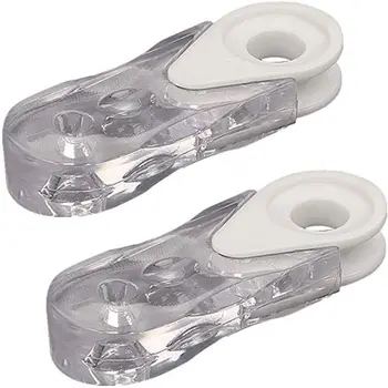 

2pcs Blinds Accessories Cord Weight Plastic for Vertical Windows Roller Blinds Window Shutter Clear Plastic Safety Handle