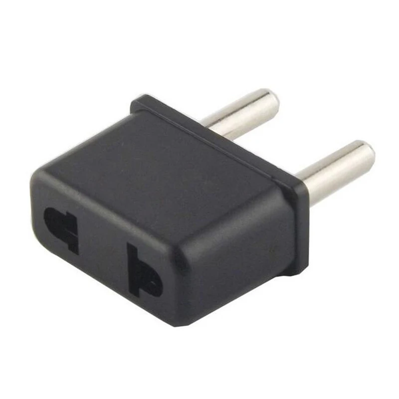 Европейский 2 шпильки Медь штекер Адаптер переменного тока 125 в 250V 6A переменного тока Электрический разъем питания АС ЕС плагин для 5 шт