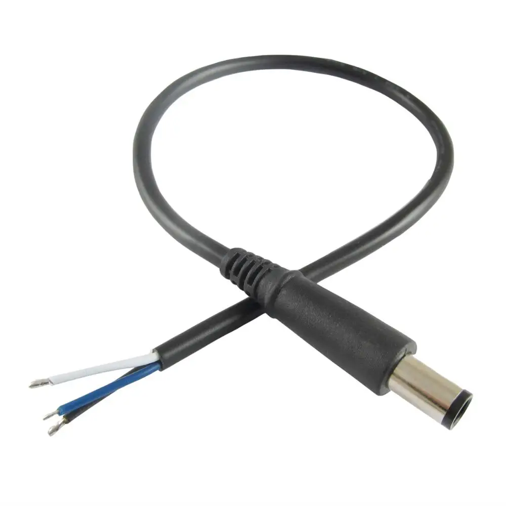 DELL HP ��ü�� 30cm/1ft�� DC �� 7.4x5.0mm �� �÷��� Ŀ���� ���̺� �ڵ� 1��