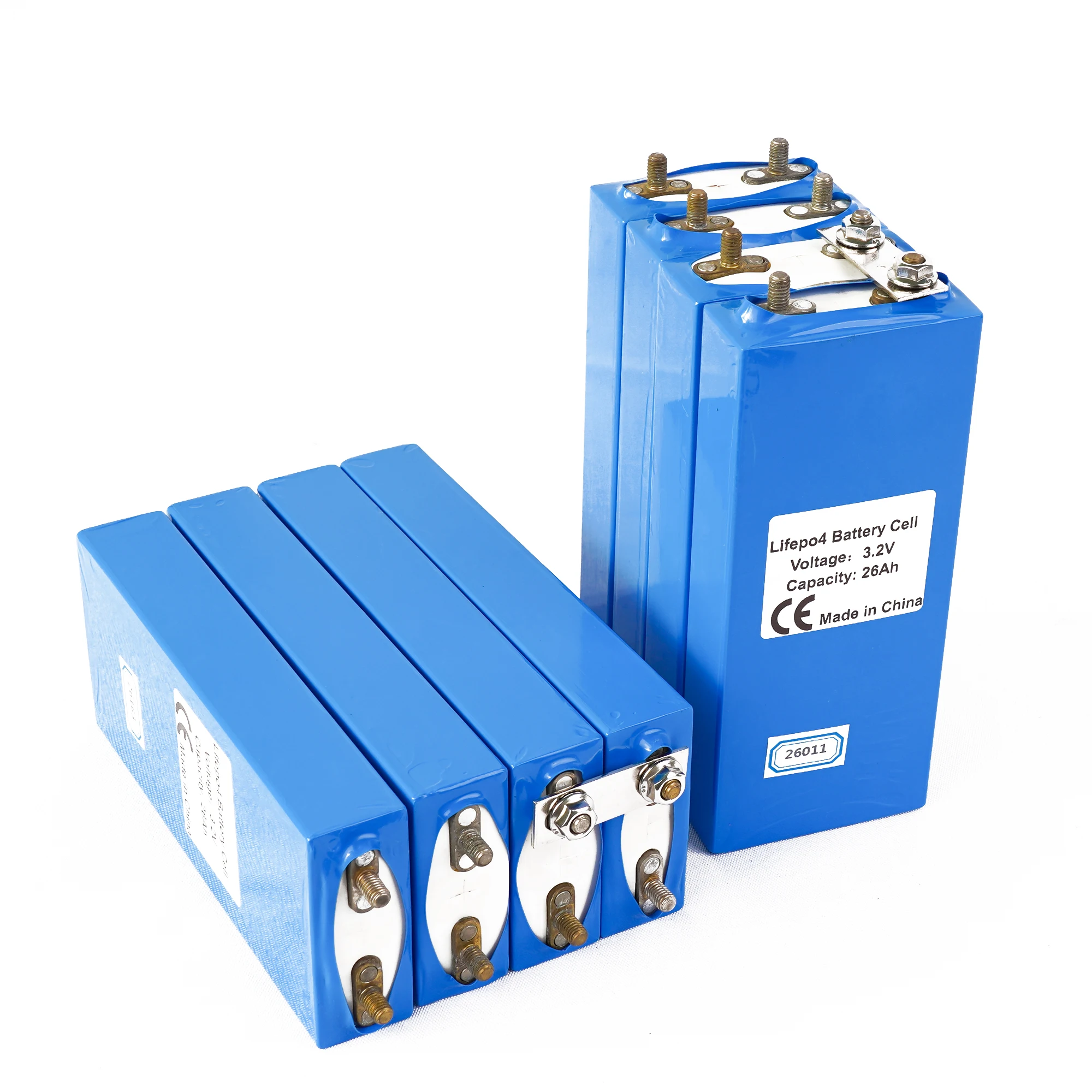 4 шт. 3 2 В 26ah LiFePo4 аккумулятор перезаряжаемый литий полимерный для 12V25AH батарейный