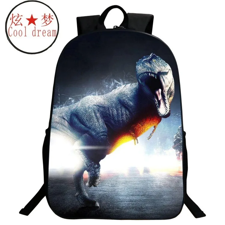 

Xuan meng New Products Dinosaur School Bag Animal CHILDREN'S Rucksack Young STUDENT'S 7-12-Year-Old Cartoon Fashion Men