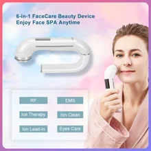MISMON 308C Красота машина 6 в 1 RF EMS средство для ухода за кожей