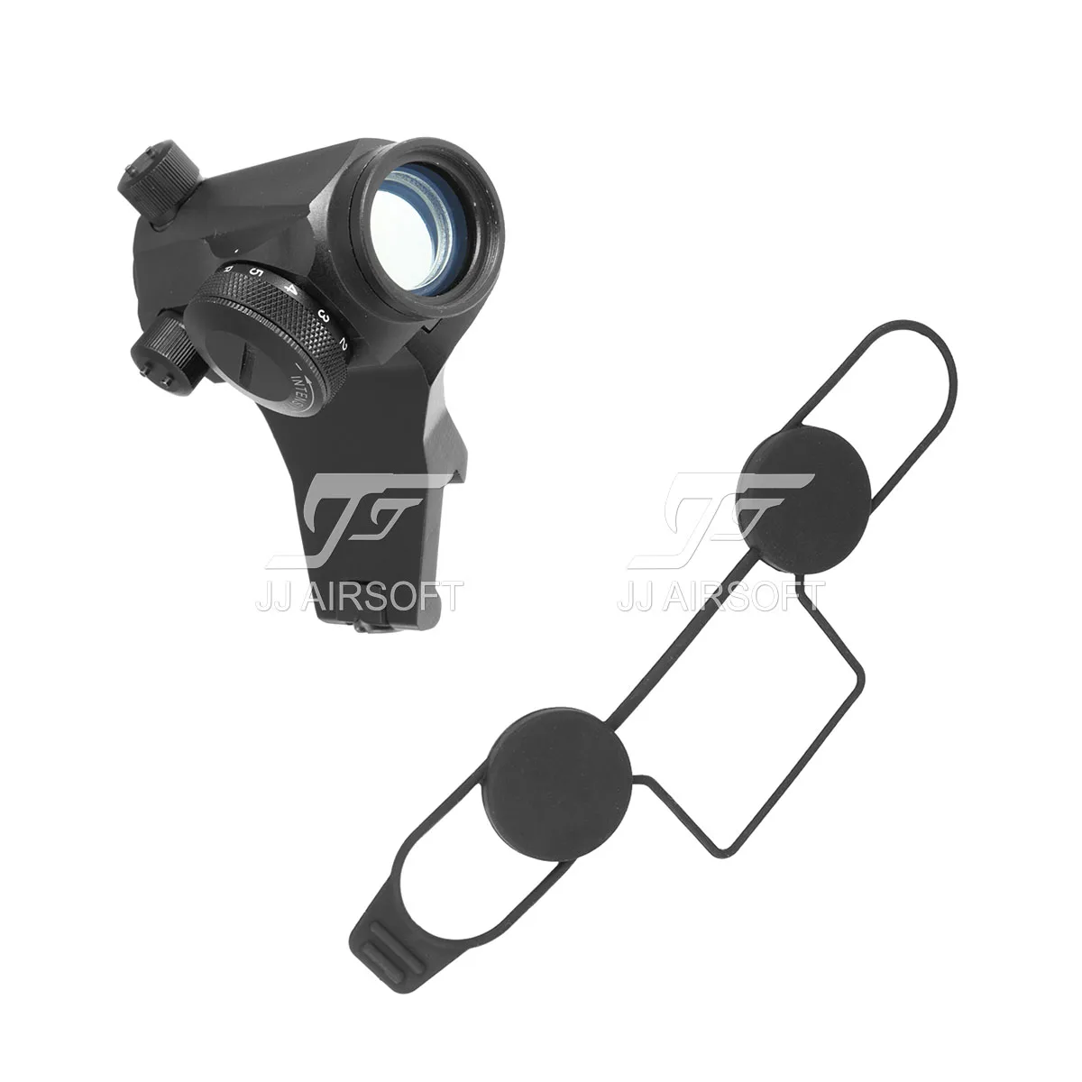 

JJ Airsoft 1x24 Red Dot с 45-градусной фотографией, черный, песочный цвет