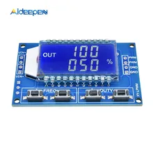 Générateur de Signal PWM, fréquence d'impulsion, Cycle de service, Module réglable, panneau PWM, affichage LCD 1Hz-150Khz, 3.3V-30V, 5V, 12V, 24V