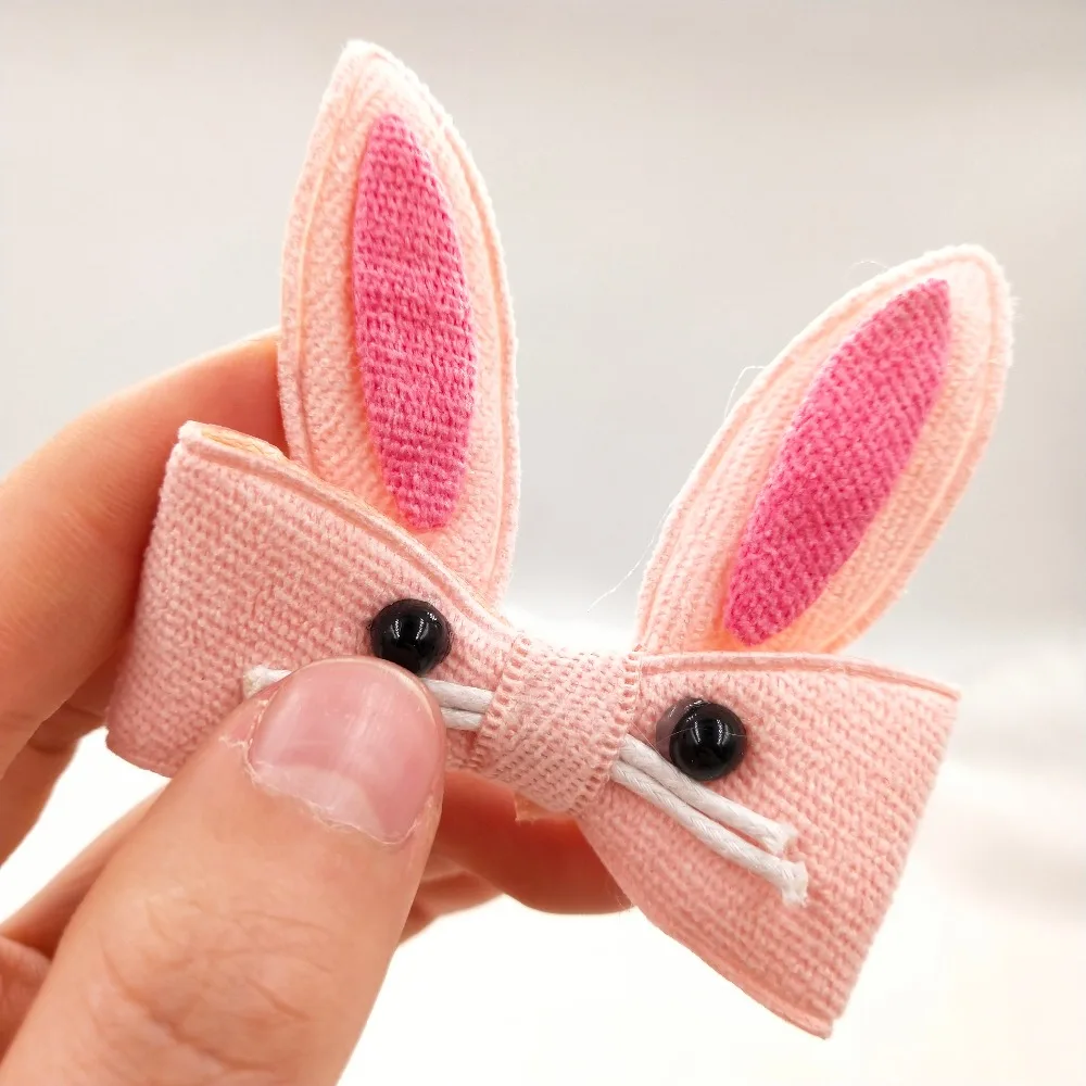25 шт. ткань наполнитель заячьи ушки наклейка патч DIY швейная одежда головной убор обувь сумка Аксессуары материал рукоделие