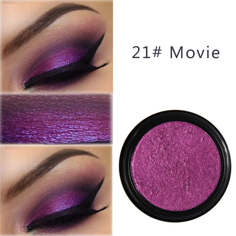 Movie PHOERA Hot Make Up Pallete тени для век Палитра Блеск металлические тени для век Макияж Блеск Тени для век Косметика Тени для век Палитра TSLM2 - Цвет: Movie