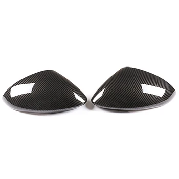 

Rear View Mirror Cover Trim Car Accessories Carbon Fiber ABS for Alfa Romeo Stelvio 2017-2020