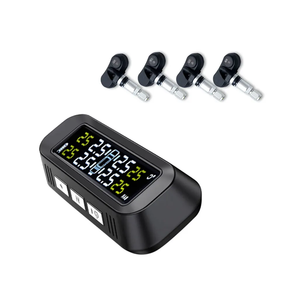 Internal Sensor Solor power TPMS система контроля температуры давления в шинах внутренняя и внешняя - Цвет: Internal Sensor