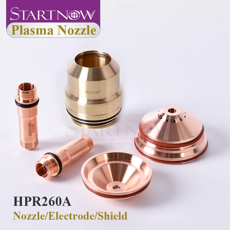 

Startnow HPR260A плазмы серии сопла 220761 220353 220637 плазменный электрод 220352 220435 наконечник щит 220764 220354 220353 220571