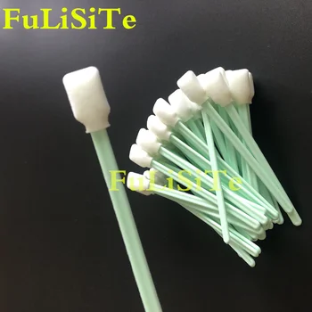 

500pc wholesale Sponge sticks swabs Roland Mimaki Mutoh All Large Format Solvent Printer Printhead cleaning swaps buds foam